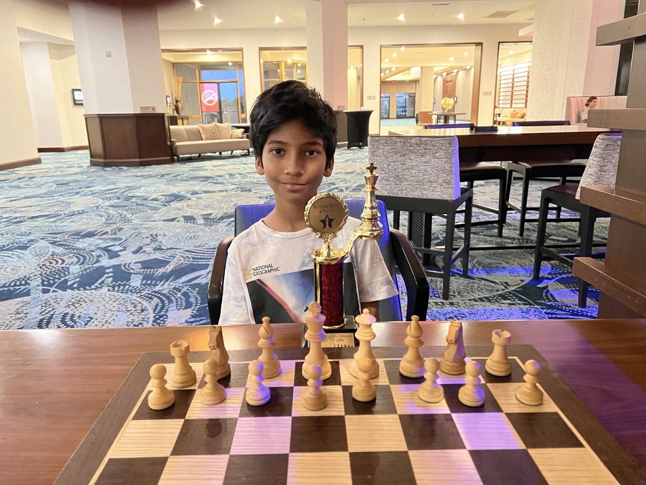 Varshit Gudla Intermediate/Advanced<br />
Fall Break Camp<br />
October 2-6, 2023<br />
Training Game G/30;+5
