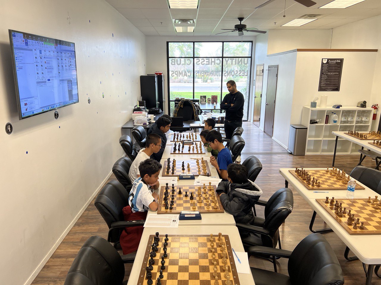 5 Unity Chess Camp Winter Break Camp<br />
January 1-5, 2024 Day 1, Morning Session<br />
Training Game